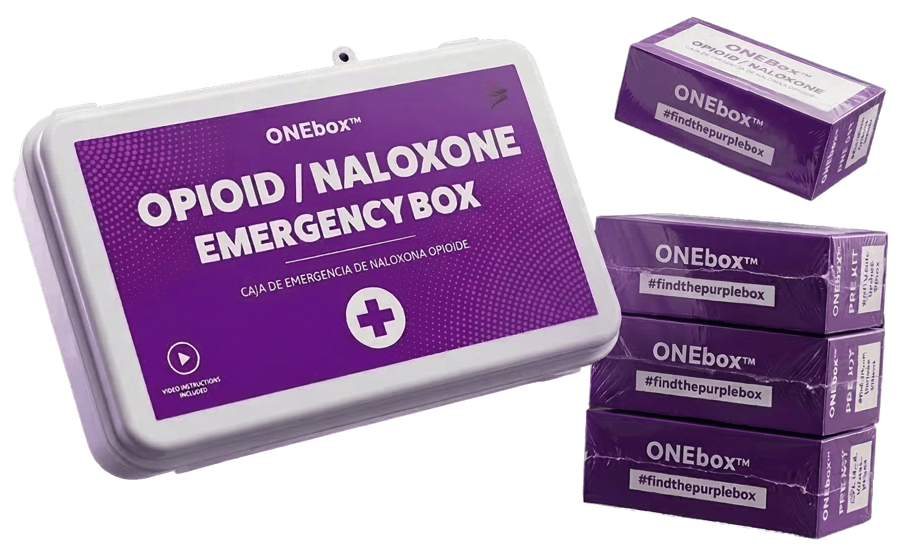 The ONEbox — flagship opioid/naloxone emergency kit